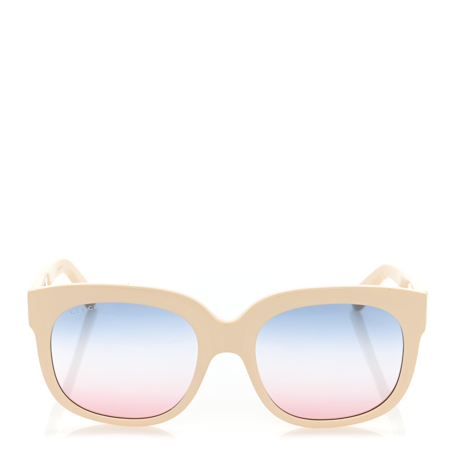 Gucci Square Frame GG0361S Sunglasses Ivory 2 of 8