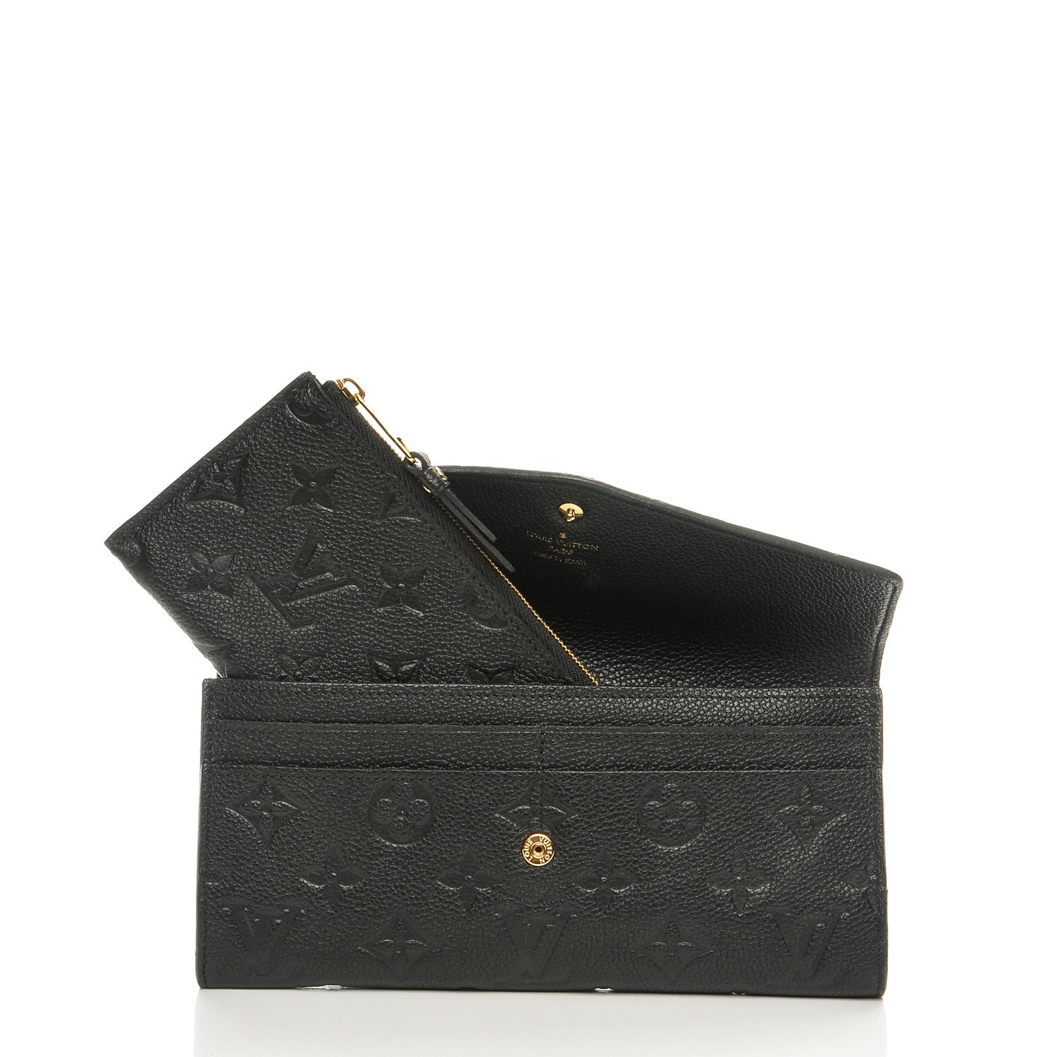 Louis Vuitton Empreinte Curieuse Wallet Black 5 of 8