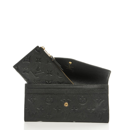 Louis Vuitton Empreinte Curieuse Wallet Black 5 of 8