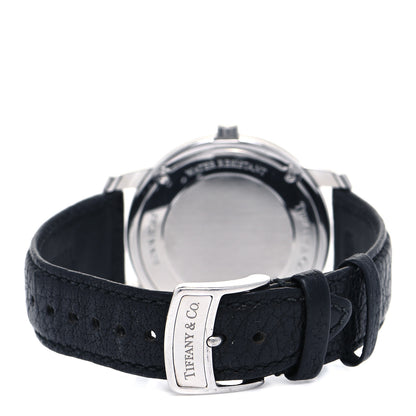 Tiffany Stainless Steel Calfskin 37mm Mark Resonator Automatic Watch 3 of 4