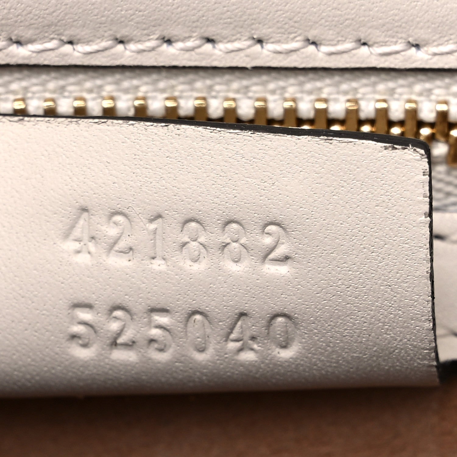 Gucci Calfskin Small Sylvie Shoulder Bag Off White 6 of 10