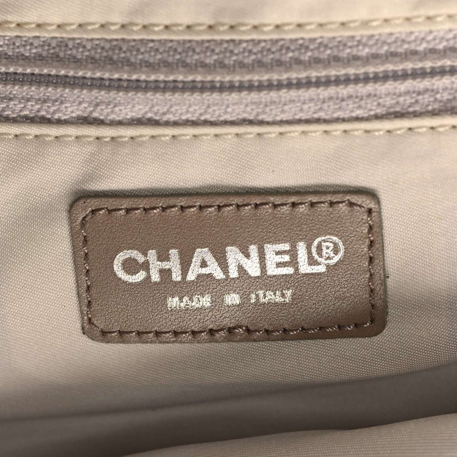 Chanel Nylon Extra Large Travel Tote Beige 7 of 17
