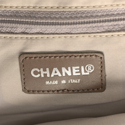 Chanel Nylon Extra Large Travel Tote Beige 7 of 17