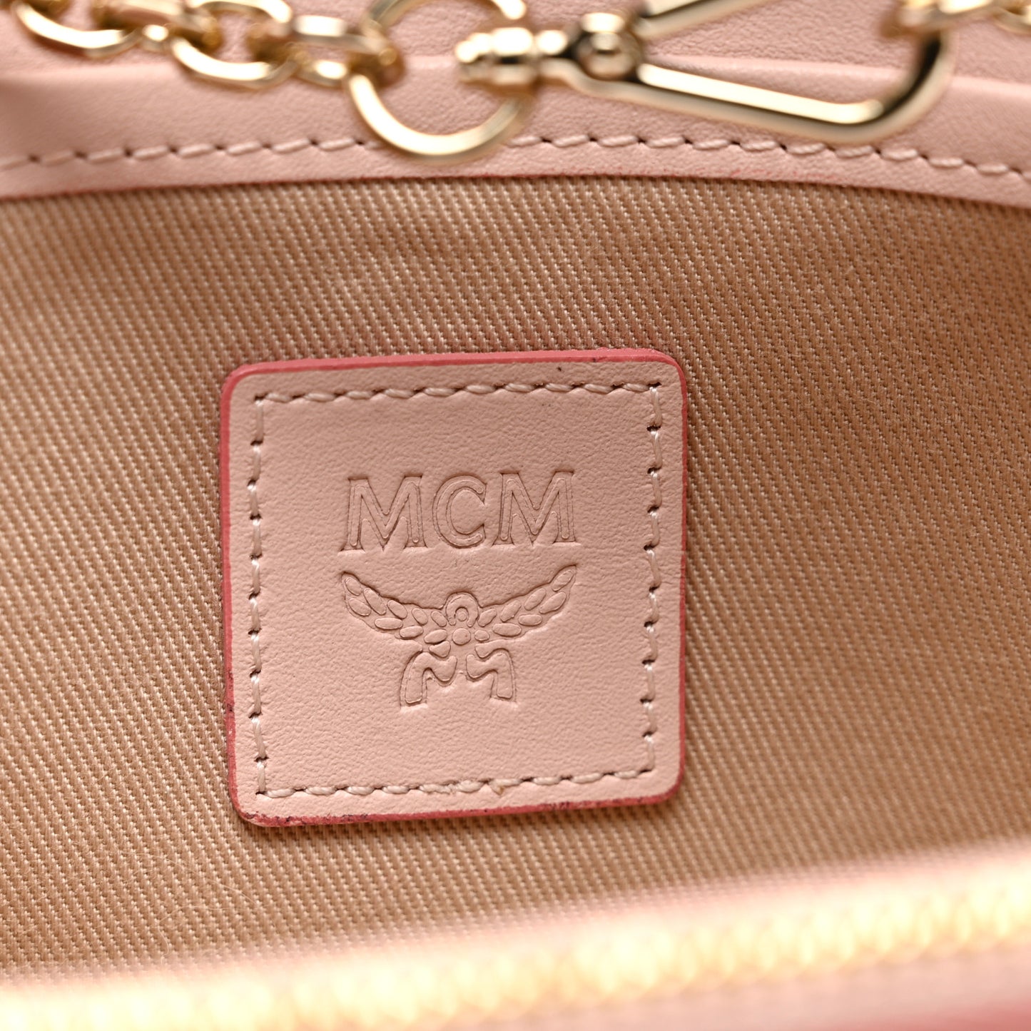 Visetos Monogram Medium Millie Crossbody Bag Soft Pink