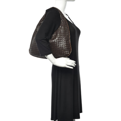 Bottega Veneta Nappa Intrecciato Medium Veneta Hobo Ebano 2 of 10