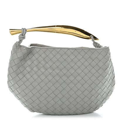 Bottega Veneta Nappa Intrecciato Sardine Bag Agate Grey 1 of 10