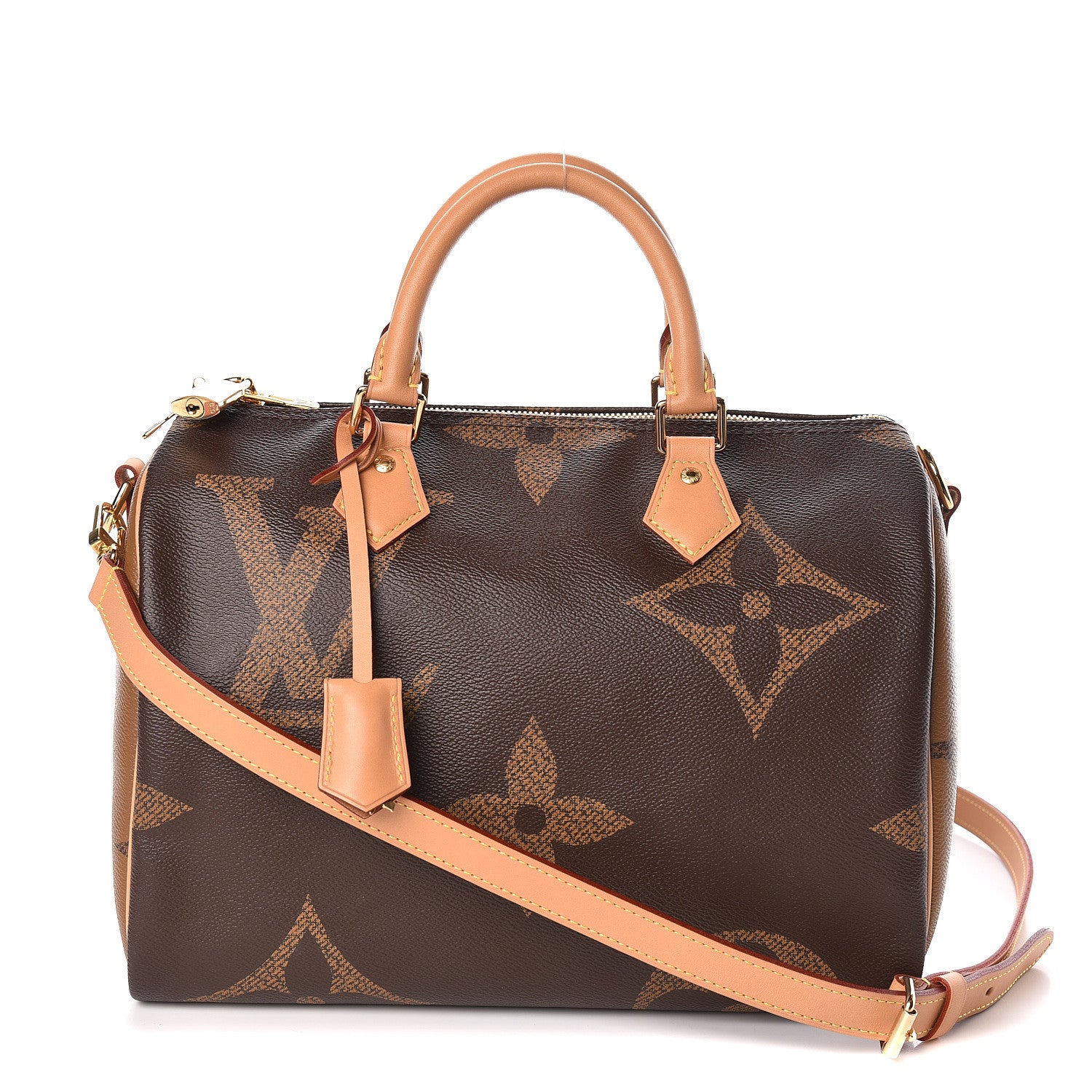 Louis Vuitton Reverse Monogram Giant Speedy Bandouliere 30 1 of 11