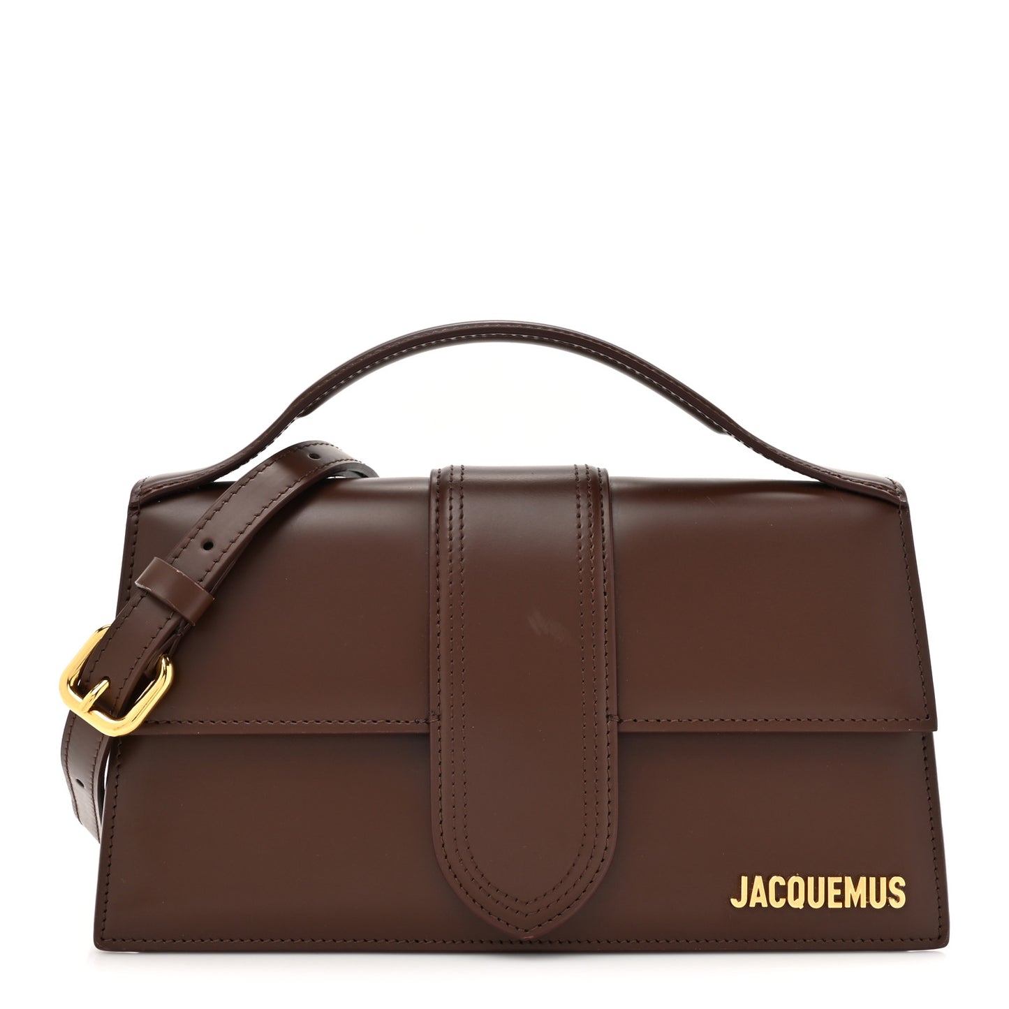 Smooth Calfskin Le Grand Bambino Dark Brown
