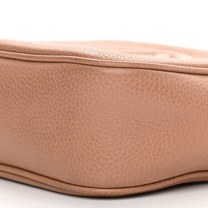 Gucci Pebbled Calfskin Small Soho Disco Bag Camelia 10 of 14