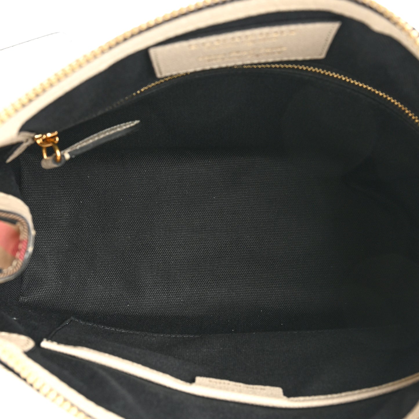 Soft Grain Calfskin House Check Small Helmsley Crossbody Limestone