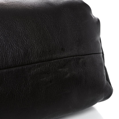 Bottega Veneta Smooth Butter Calf The Pouch Oversized Clutch Fondente 12 of 13