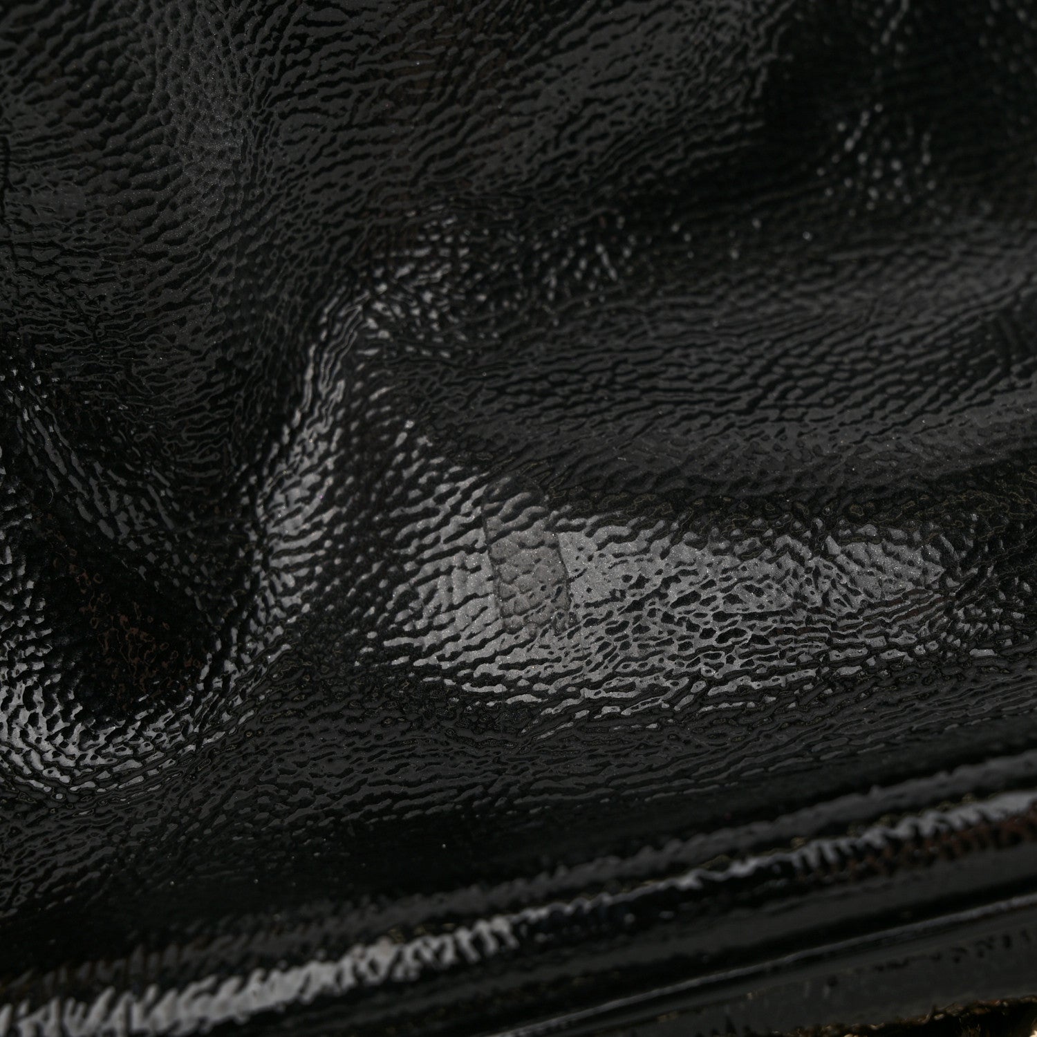 Gucci Patent Medium Soho Flap Crossbody Black 13 of 17