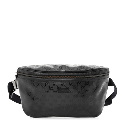Gucci Imprime Monogram Belt Bag Black 1 of 10