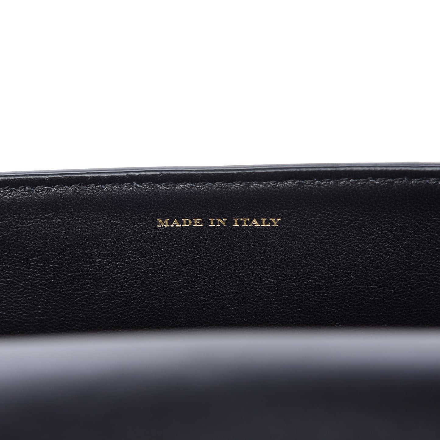 Calfskin Studded Square Satchel Black