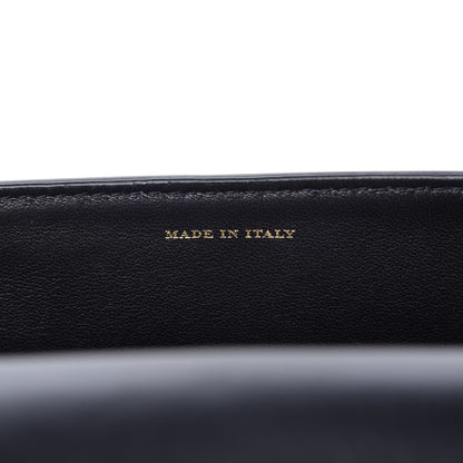 Burberry Calfskin Studded Square Satchel Black 9 of 10