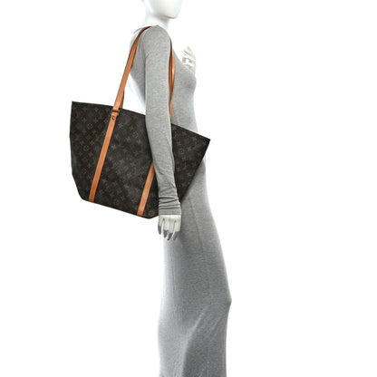 Louis Vuitton Monogram Sac Shopping Tote 2 of 9