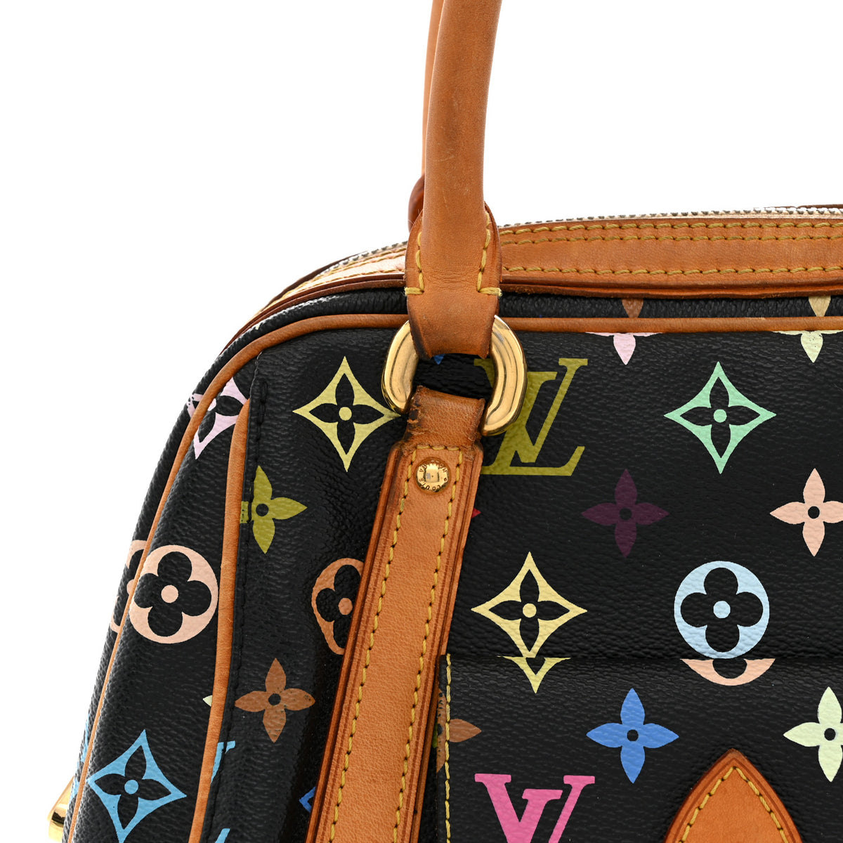 Louis Vuitton Monogram Multicolor Priscilla Black 13 of 14
