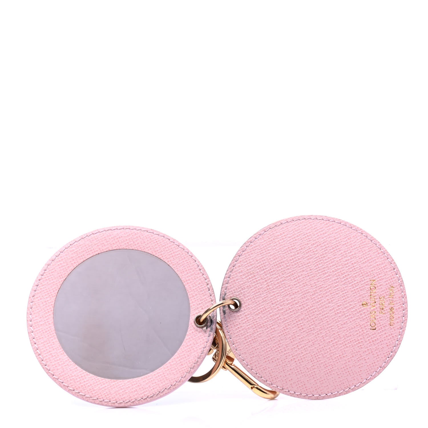 Louis Vuitton Monogram LV Mirror Bag Charm Key Holder Rose Ballerine 4 of 5