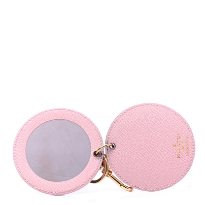 Louis Vuitton Monogram LV Mirror Bag Charm Key Holder Rose Ballerine 4 of 5