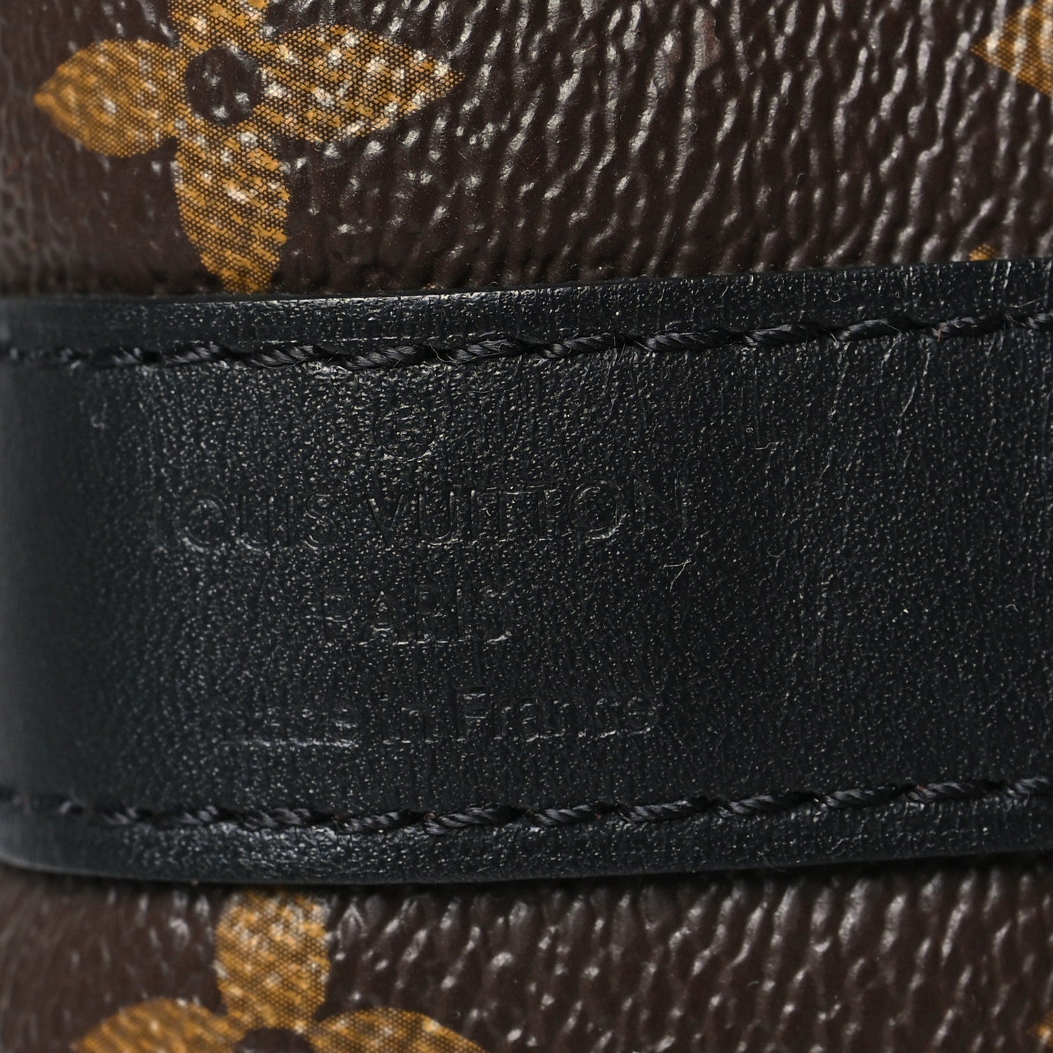 Louis Vuitton Monogram Macassar Keepall Bandouliere 55 5 of 9