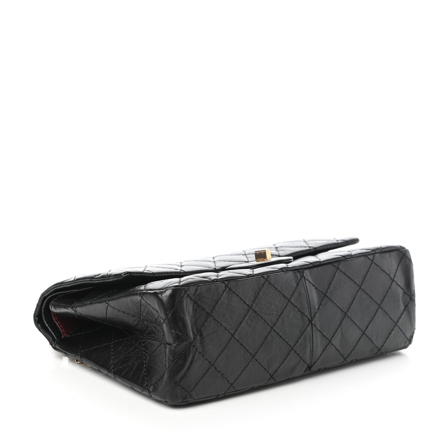 Chanel Aged Calfskin Quilted 2.55 Reissue 226 Flap Black 4 of 10