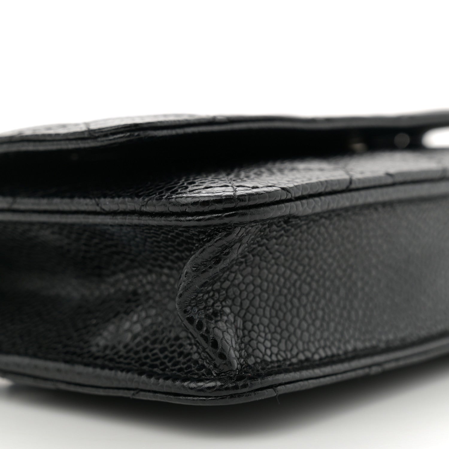 Chanel Caviar Quilted Wallet on Chain WOC Black 9 of 10