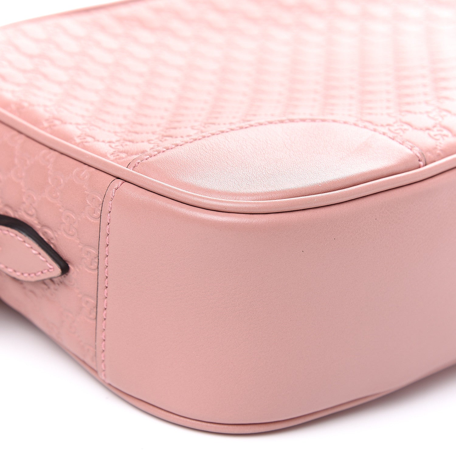 Gucci Soft Microguccissima Mini Bree Messenger Bag Soft Pink 7 of 9