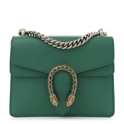 Gucci Calfskin Mini Dionysus Shoulder Bag Emerald 1 of 10