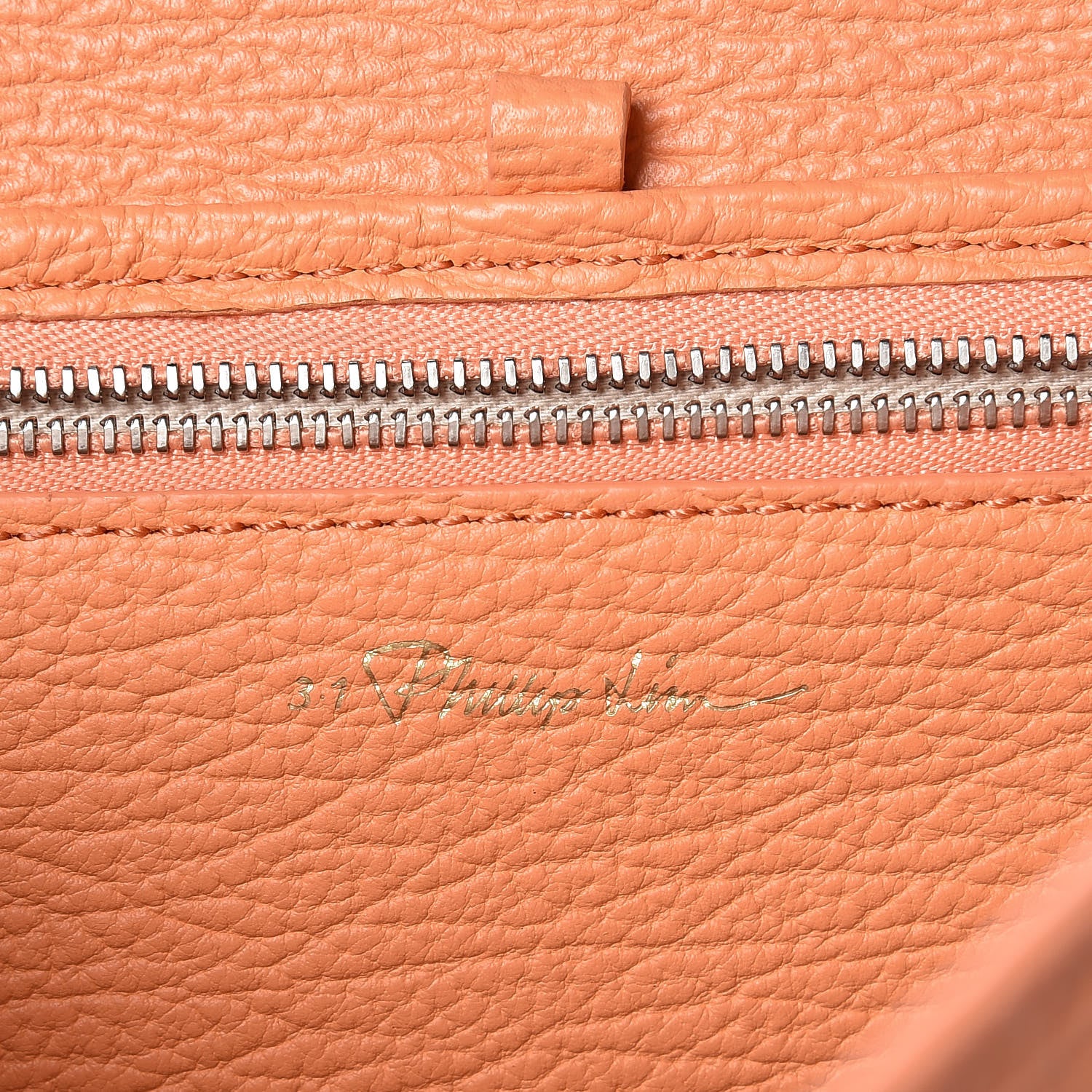 3.1 Phillip Lim 3.1 Textured Calfskin Medium Pashli Satchel Melon 7 of 15