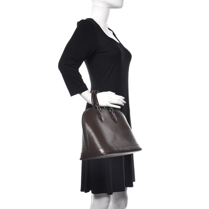 Louis Vuitton Epi Alma PM Moka 2 of 10