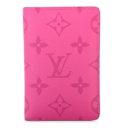 Louis Vuitton Taigarama Pocket Organizer NM Fuchsia 1 of 7
