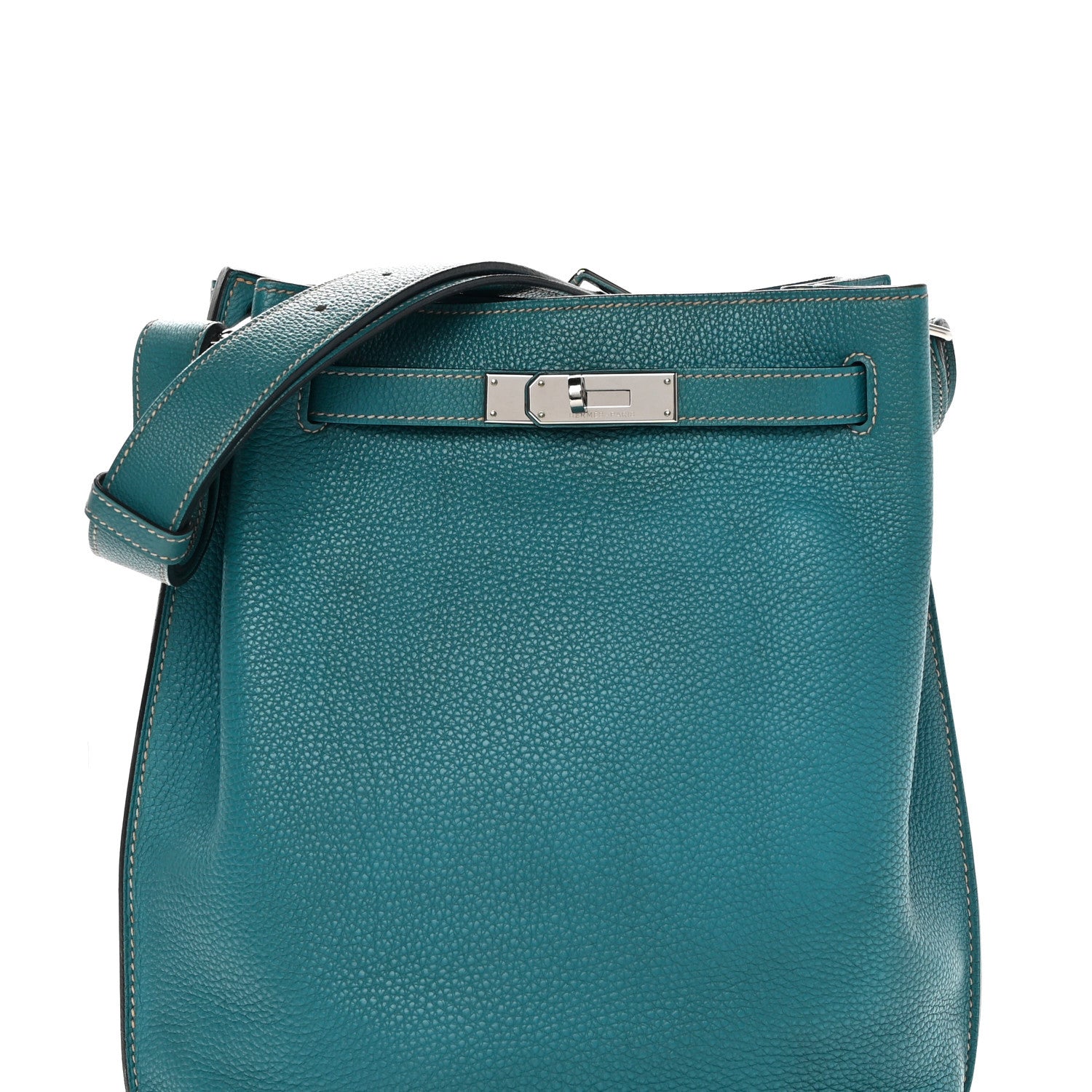 Hermes Togo So Kelly 22 Blue Jean 8 of 14