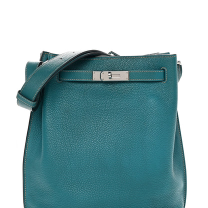 Hermes Togo So Kelly 22 Blue Jean 8 of 14