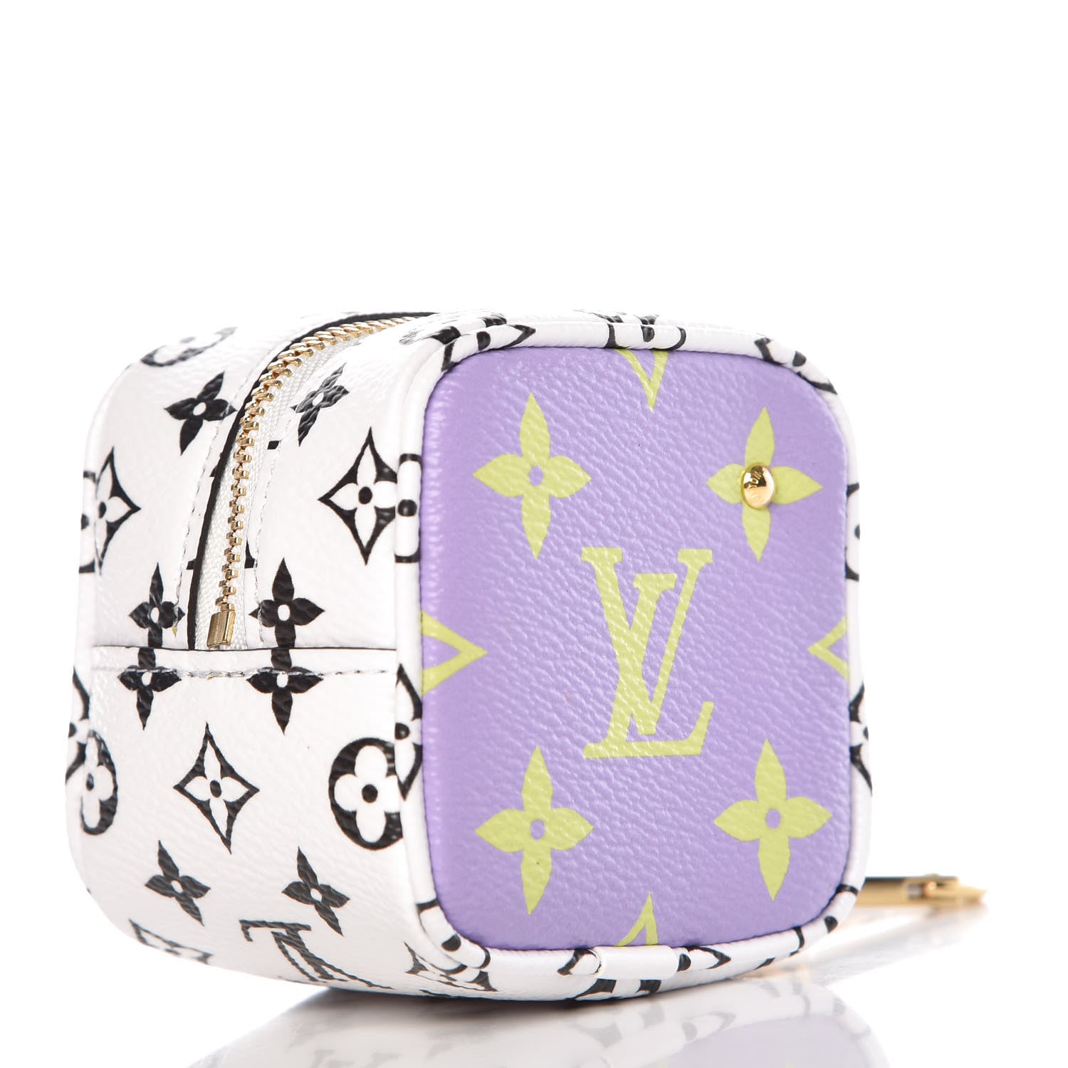 Louis Vuitton Monogram Giant Cube Coin Purse Pink 3 of 8