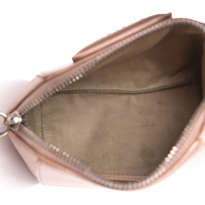 Givenchy Metallic Sugar Goatskin Small Antigona Beauty Wristlet Light Pink 5 of 21