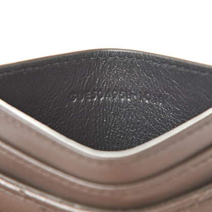 Saint Laurent Calfskin Y Quilted Monogram LouLou Credit Card Case Faggio 7 of 8