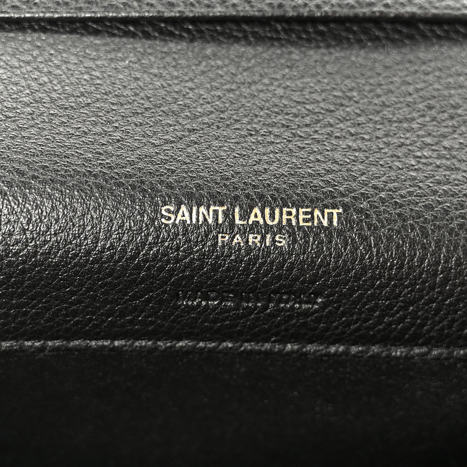 Saint Laurent Calfskin Tiny Monogram Cassandre Wallet Black 6 of 8
