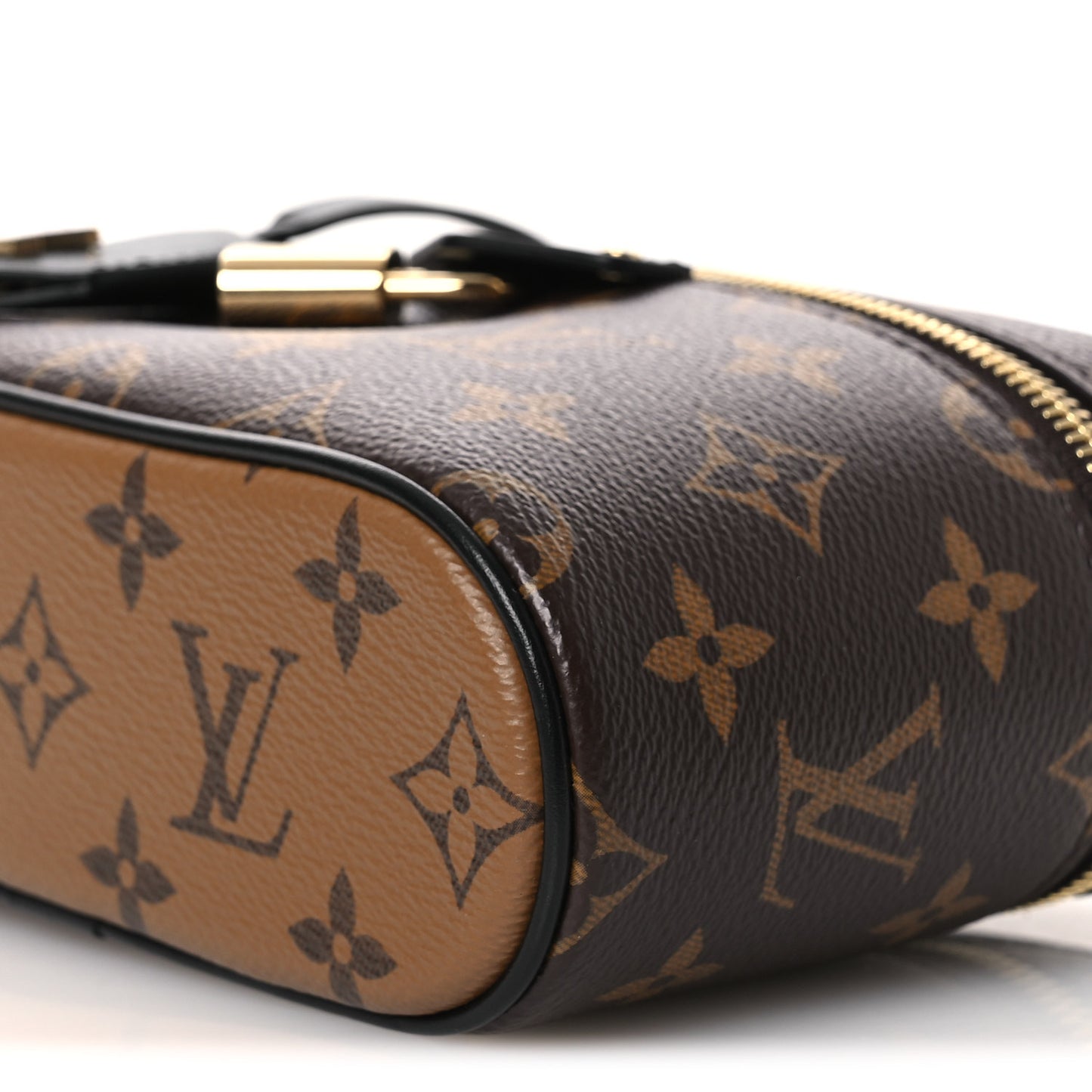 Reverse Monogram Vanity Chain Pouch