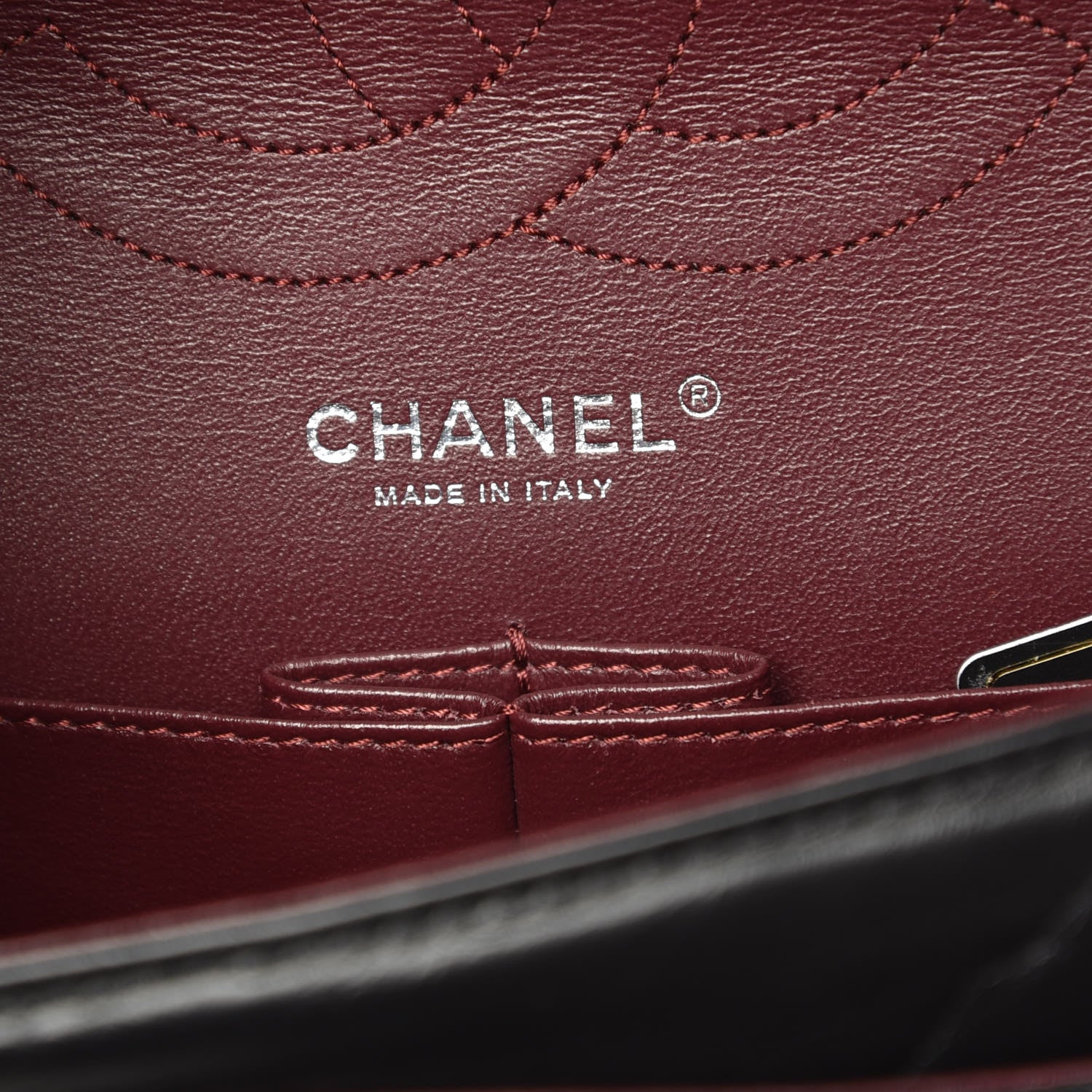 Chanel Aged Calfskin Quilted 2.55 Reissue 226 Flap Black 6 of 9