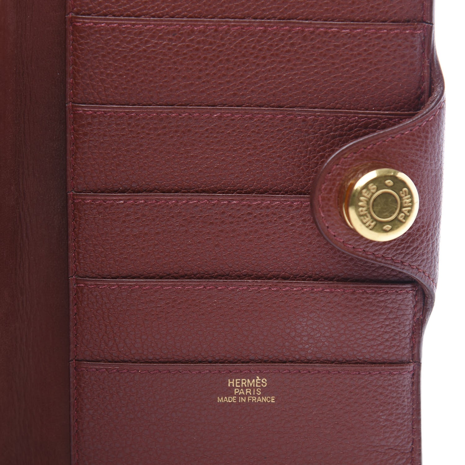 Hermes Evergrain Dogon Wallet Havane 5 of 9