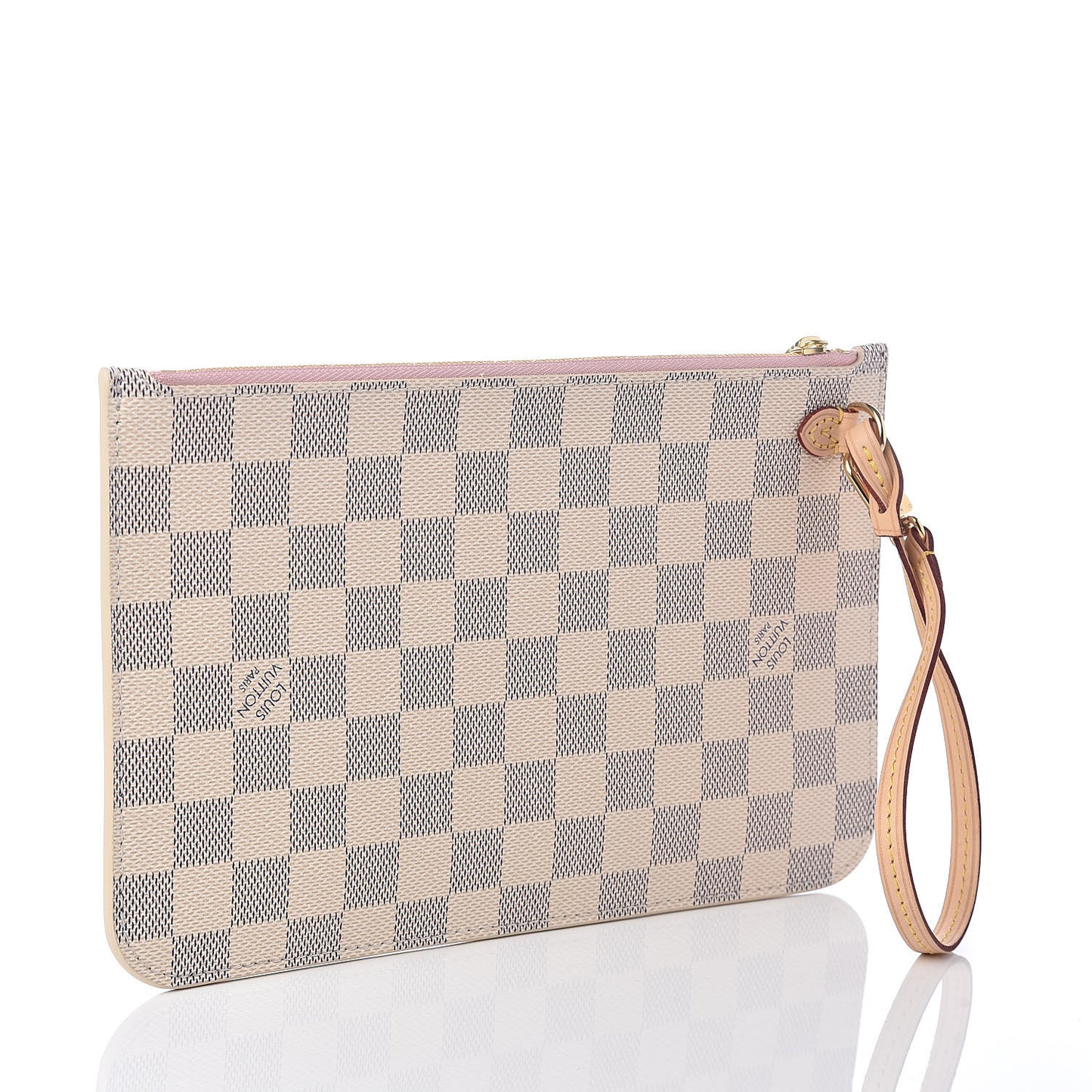 Damier Azur Neverfull MM GM Pochette Rose Ballerine