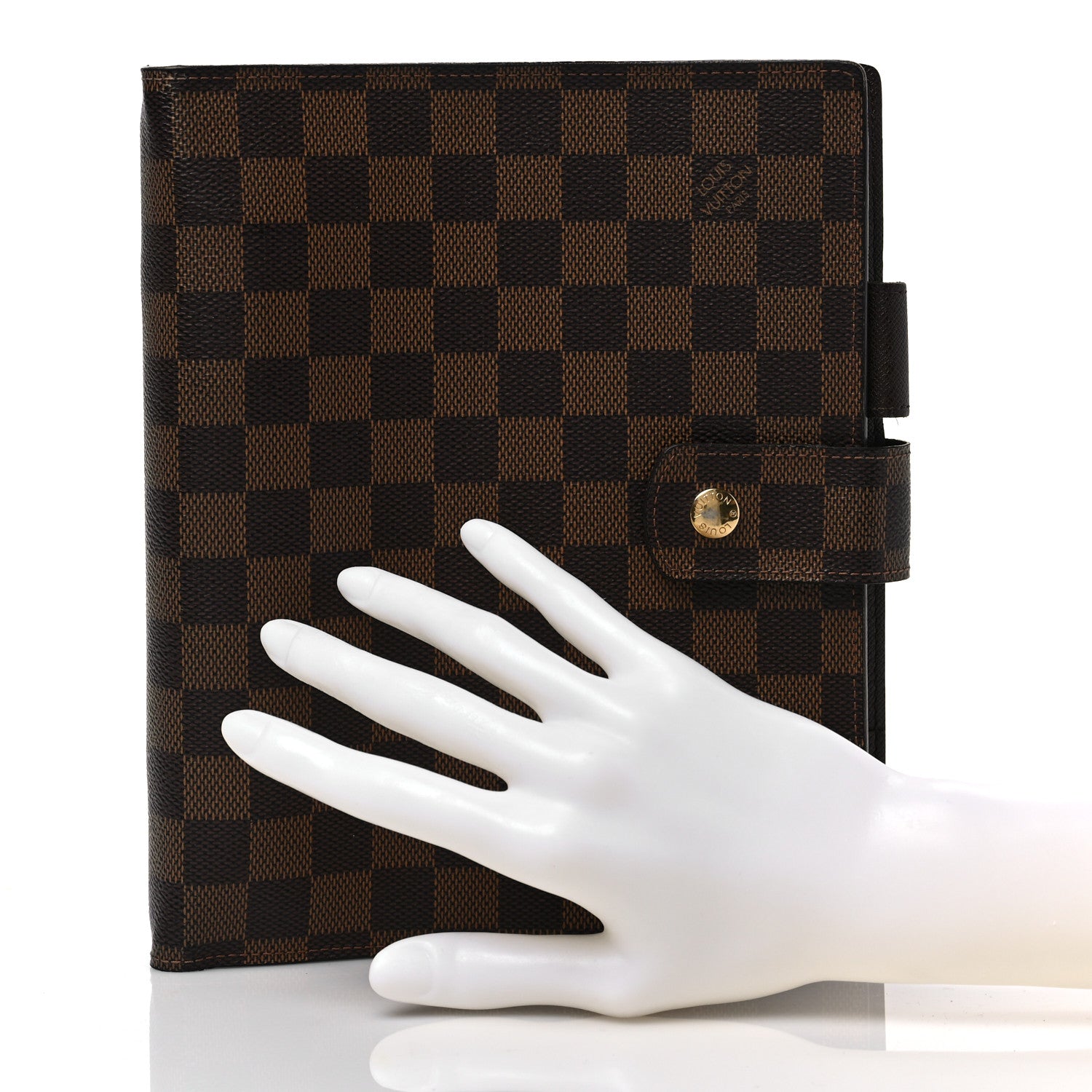 Louis Vuitton Damier Ebene Large Ring Agenda Cover 2 of 7