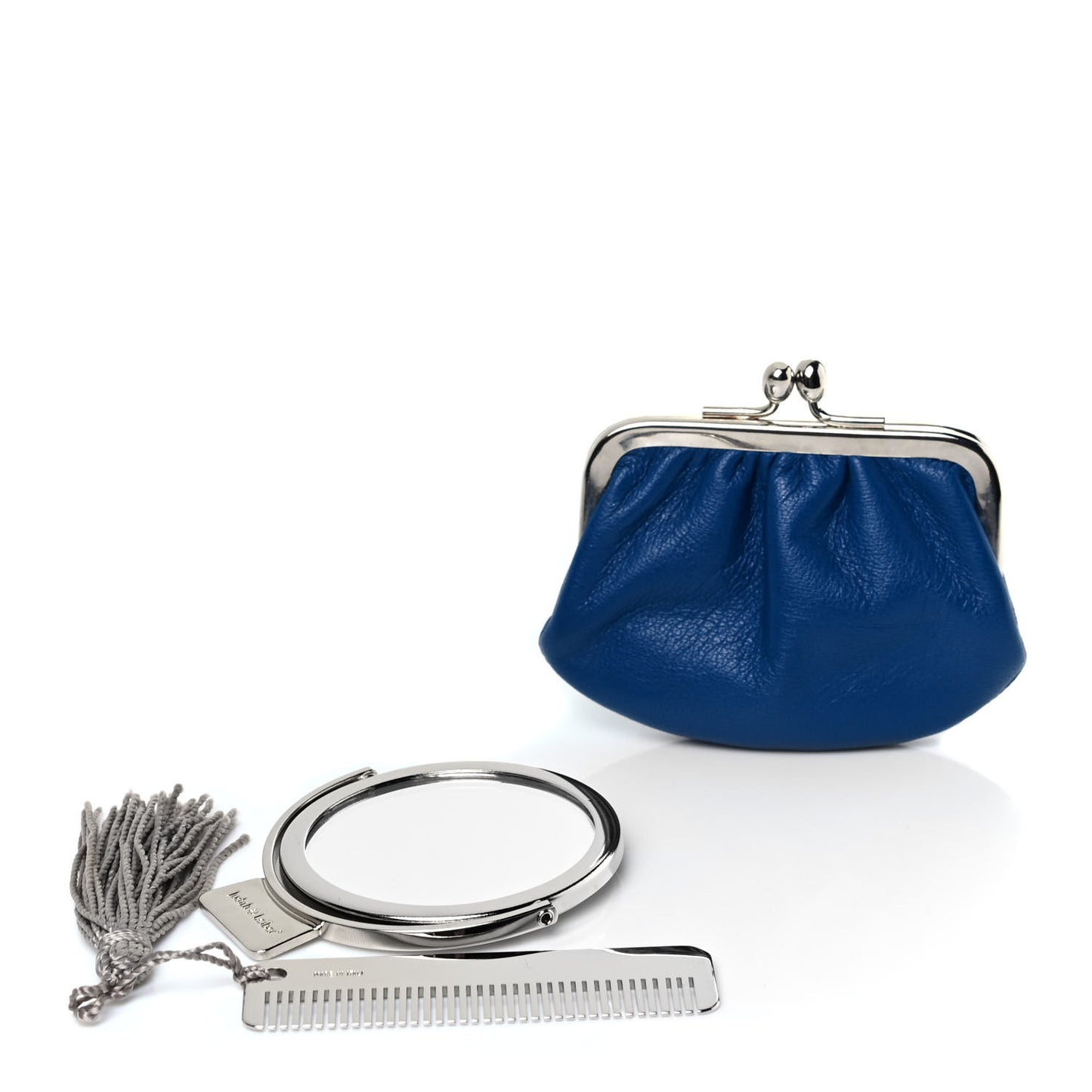 Crocodile Crystal Shoulder Bag Blue