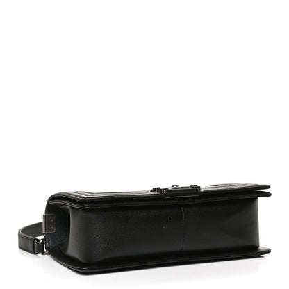 Chanel Caviar Quilted Medium Boy Flap Black 4 of 10