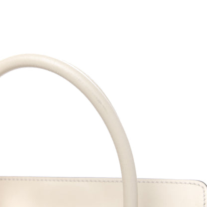Valentino Garavani Vitello Small Rockstud Double Handle Tote Ivory 9 of 11