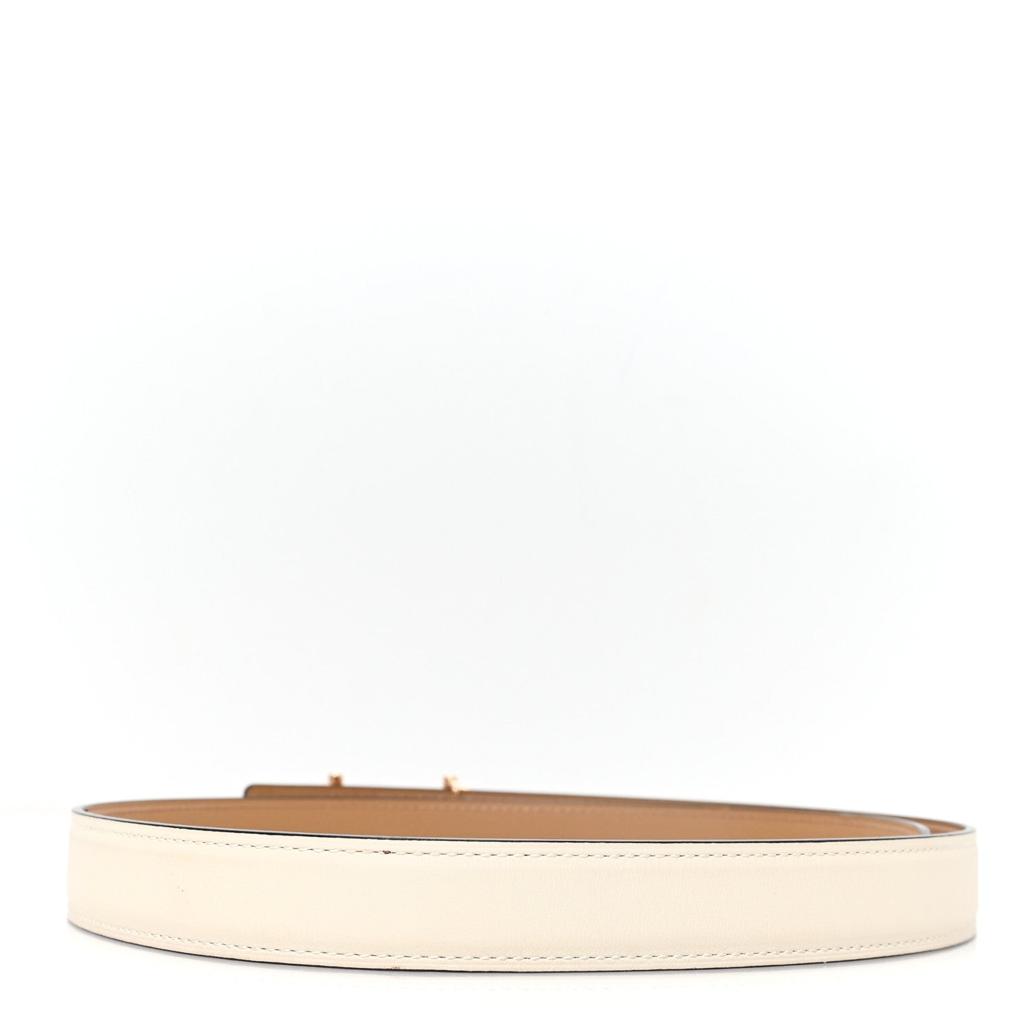 Hermes Epsom Swift 24mm Gamma Belt 80 32 Biscuit Nata 1926389