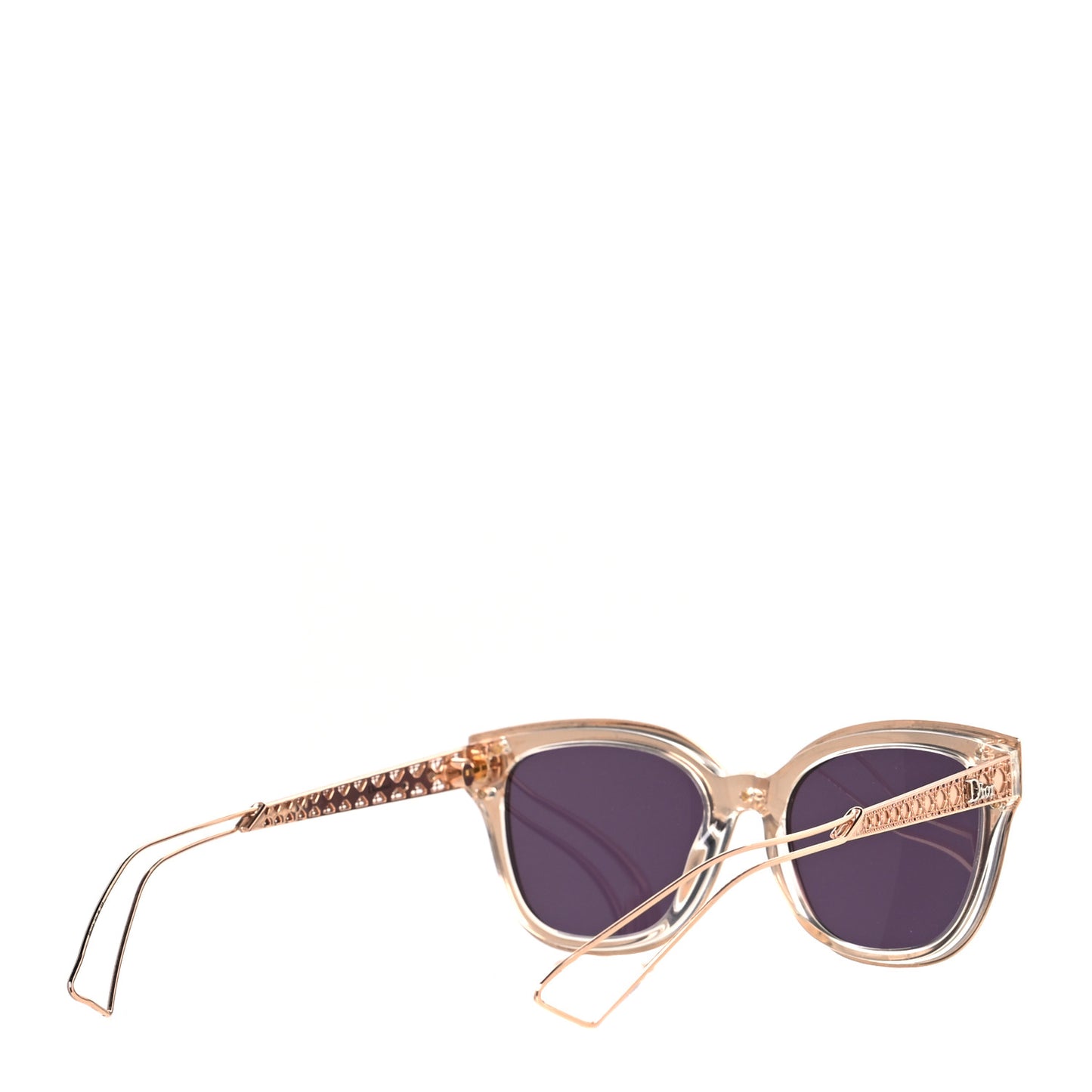 Metal Diorama 1 Sunglasses Gold