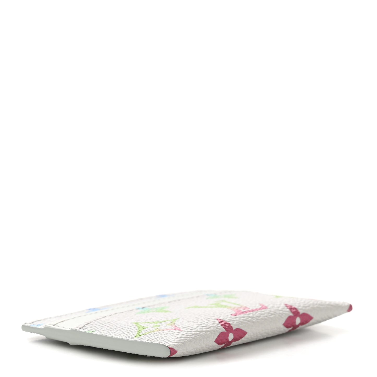 Monogram Card Holder Gradient Grey