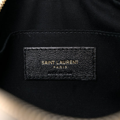Saint Laurent Calfskin Matelasse Monogram Lou Camera Bag Crema Soft 6 of 10
