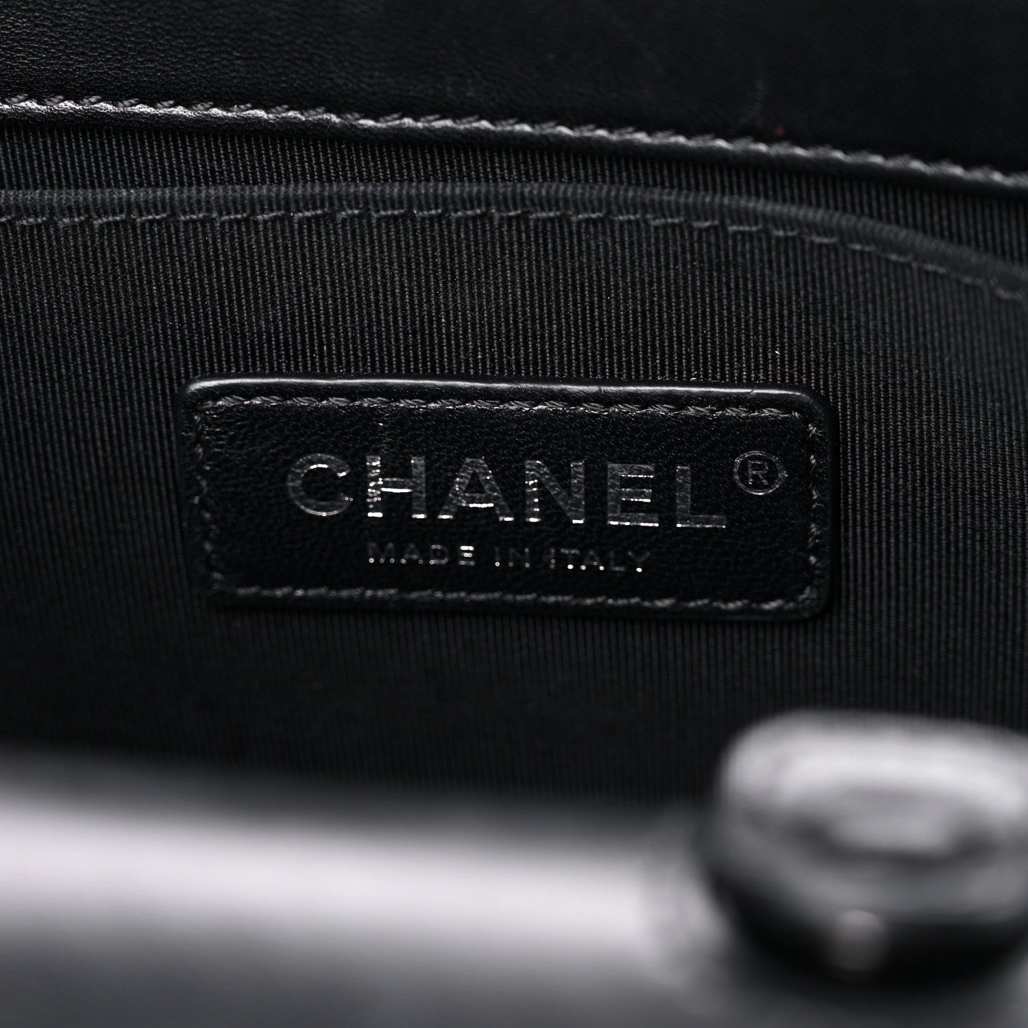 Chanel Lambskin LED Iridescent Metal Small Boy Flap Black Multicolor 6 of 16